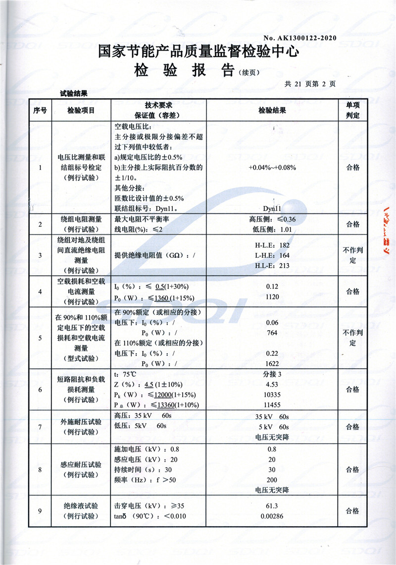 高低压试验报告-S11-1250和林格尔和林格尔和林格尔油浸式变压器-2.jpg